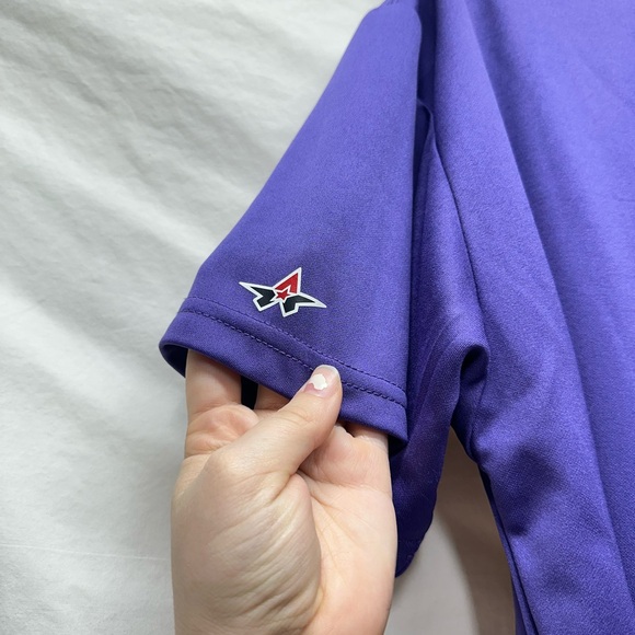 Alleson Athletics LSU Baseball Purple and Gold Shirt Size Large - Picture 4 of 6